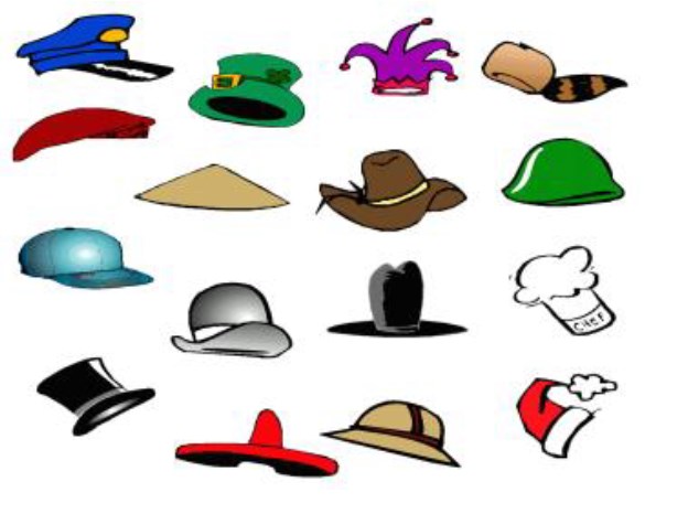 כובעים שונים