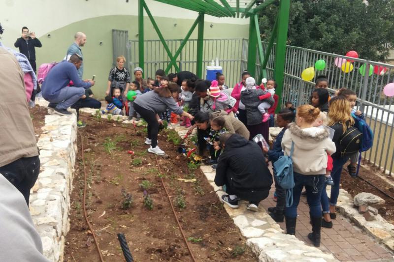פעילות בגינה הקהילתית